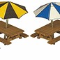 Metcalfe Metcalfe PN810 Picknicktische (Spur N)