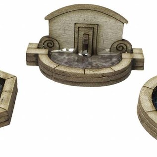Metcalfe Metcalfe PN823 Stone Fountain Set (Gauge N)