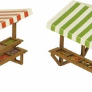 Metcalfe Metcalfe PO530 Market Stalls (Gauge H0/00)
