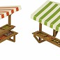 Metcalfe Metcalfe PO530 Market Stalls (Gauge H0/00)