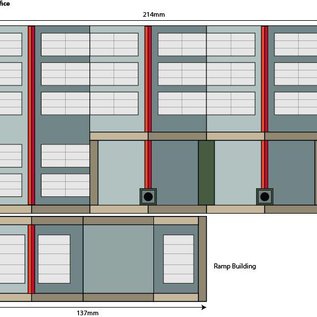 Metcalfe Metcalfe PO321 Postdepot (Spur H0/00)