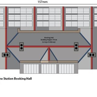 Metcalfe Metcalfe PN920 Hoofdlijn stations hoofdgebouw (Schaal N, Karton)