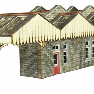 Metcalfe Metcalfe PO322 Perrongebouw (Schaal H0/00, Karton)