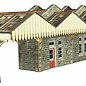 Metcalfe Metcalfe PO322 Island Platform Buildings (Gauge H0/00)