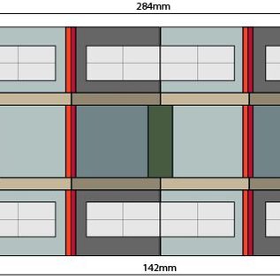 Metcalfe Metcalfe PO322 Island Platform Buildings (Gauge H0/00)