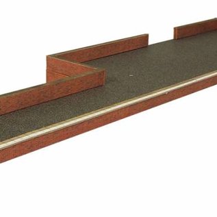 Metcalfe Metcalfe PN110 Red brick platform (N gauge)