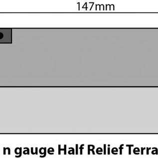 Metcalfe Metcalfe PN175 Low relief stone terraced houses (N-Gauge)