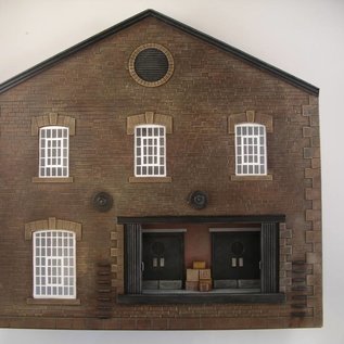 Skytrex Skytrex SMRS36B Fabrikgebäude Kopf Fassade + Verladerampe (Spur O)