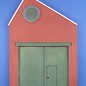 Skytrex Skytrex SMRS37D 1 bay North light gable wooden doors  (Gauge O)