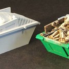 Skytrex Skytrex SMRA37 puincontainer bouwafval (schaal O)