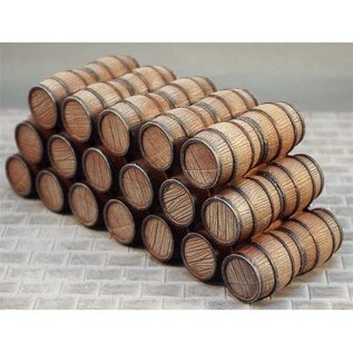 Skytrex Skytrex SMRA55 Horizontal gestapelte Fässer (Spur O)