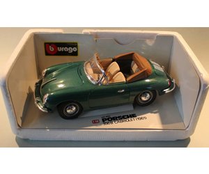 Burago 3031 1961 Porsche 356B cabriolet (scale 1:18) -