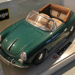 Burago 3031 1961 Porsche 356B cabriolet (scale 1:18) -