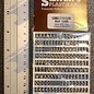 Slater's Plastikard SL1105 Miniatur Buchstaben 5mm Slaters