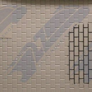 South Eastern Finecast FBS704 Zelfbouwplaat Industriële muur, Schaal O, Plastic