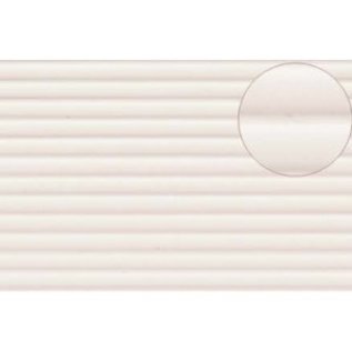 Slater's Plastikard SL437 Plasticard corrugated white gauge 0