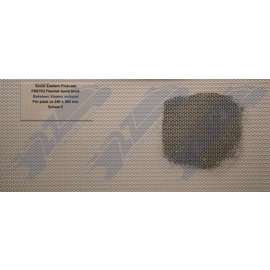 South Eastern Finecast FBS703 Selbstbauplatte Backstein in Flämischer Verbund. Maßstab O aus Kunststoff