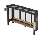 Metcalfe Metcalfe PO525 Bus Shelter (Gauge H0/00)