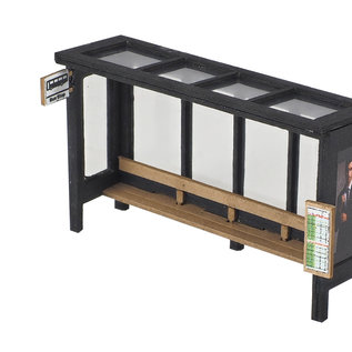Metcalfe Metcalfe PO525 Bus Shelter (Gauge H0/00)