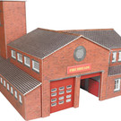 Metcalfe Metcalfe PO289 Fire Station (Gauge H0/00)