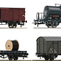 Roco Roco 76134 NS 4-tlg. Set: Güterwagen DC era III (Gauge H0)