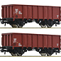 Roco Roco 76136 NS 2-tlg. Set: Offene Güterwagen DC Epoche III (Spur H0)