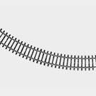 Märklin Märklin 2210 K-rail Gebogen railstuk (schaal HO)