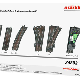 Märklin Märklin 24802 Digital C Track D2 Extension Set (gauge HO)