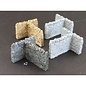 Skytrex Skytrex SMRS06 Dry stone wall, 2 T-corners (Gauge O)