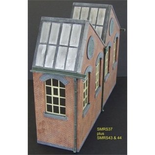 Skytrex Skytrex SMRS44 Halbrelief Seitenwände Satz (Spur O)