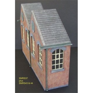 Skytrex Skytrex SMRS44 Halbrelief Seitenwände Satz (Spur O)