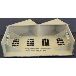 Skytrex Skytrex SMRS44 Halbrelief Seitenwände Satz (Spur O)