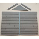 Skytrex Skytrex SMRS46 Halbrelief Dach Satz einzeln (Spur O)