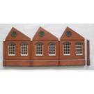 Skytrex Skytrex 4/001 Zaagtand-dak gevels 1 verdieping (schaal H0/00)