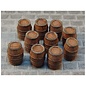 Skytrex Skytrex 4A/008 Medium wooden barrels (Gauge H0/00)
