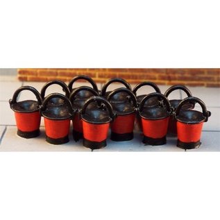 Skytrex Skytrex 7/BC18 Fire buckets (Gauge O)