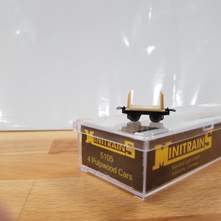 Minitrains Minitrains 5105 set of 4 narrow gauge pulp wood waggons