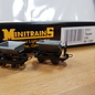 Minitrains Minitrains 3111 set of 4 narrow gauge tipper waggons