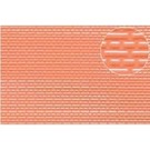Slater's Plastikard Slater's 0445 Plasticard red brick (Gauge H0)