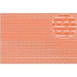 Slater's Plastikard Slater's 0445 Plasticard red brick (Gauge H0)