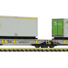 Fleischmann Fleischmann 825006 - Doppeltaschen-Gelenkwagen, AAE (Spur N) geladen mit Bring