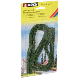 NOCH Noch 21524 Model hedges dark green, 2 pieces, 1 x 0,6 cm, each 50 cm long