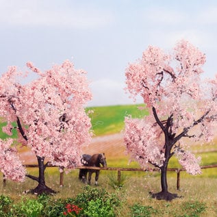 NOCH Noch 21996 Almond trees, 2 pieces, 8 and 9 cm high