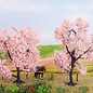 NOCH Noch 21996 Almond trees, 2 pieces, 8 and 9 cm high