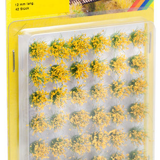 NOCH Noch 07026 Grasbüschel 12mm Bluhend Gelb