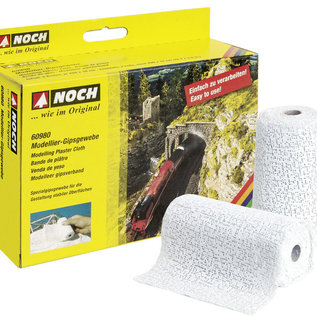 NOCH NOCH 60980 Modelling Plaster Cloth, 2 rolls of 200 x 10 cm