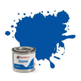 Humbrol Humbrol no 14 French Blue Gloss 14ml