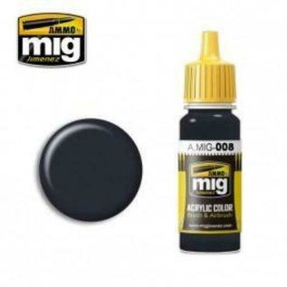 MIG Jimenez MIG 0008 DARK GREY RAL 7021 (17 ML)