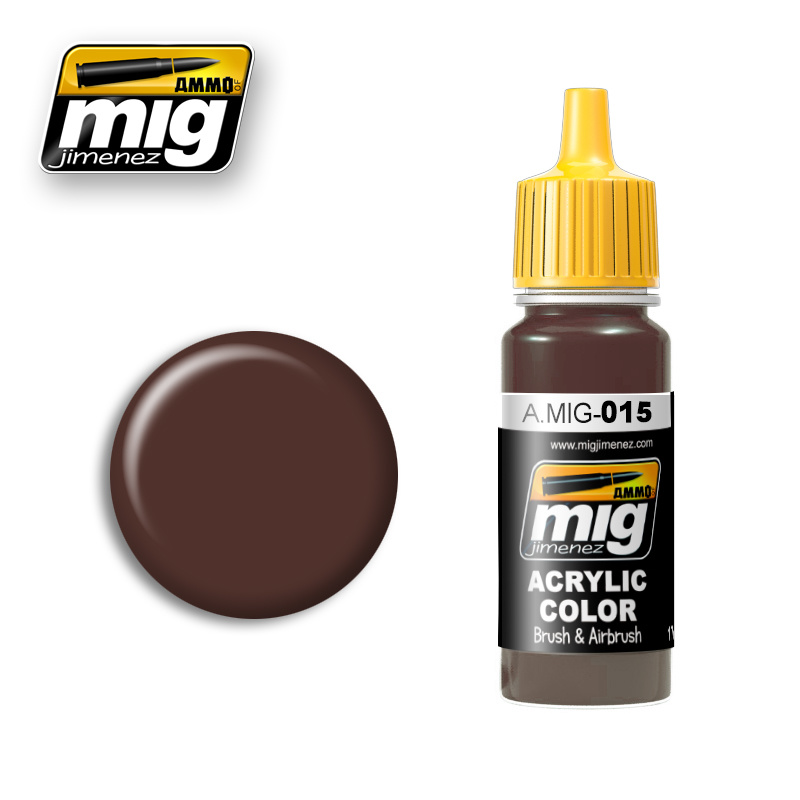 MIG 0015 CHOCOLATE 8017 (17 ML) (CHOCOLADEBRUIN) -