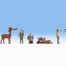 NOCH Noch 15731 Hunting (Gauge H0), 7 figures